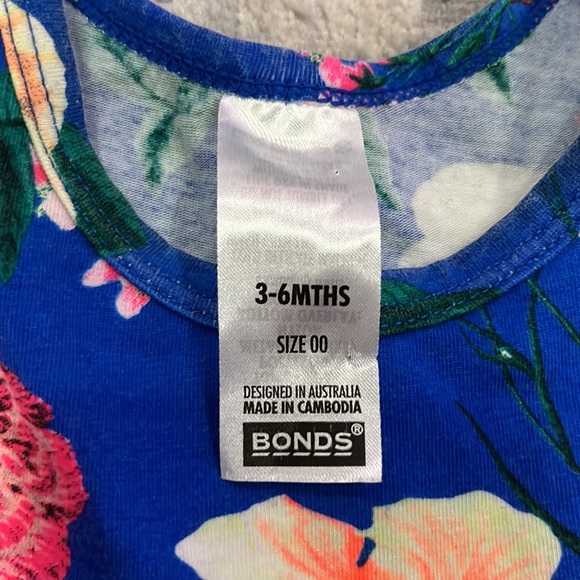 EUC Bonds 3-6 bodysuit with tutu - Picture 2 of 2